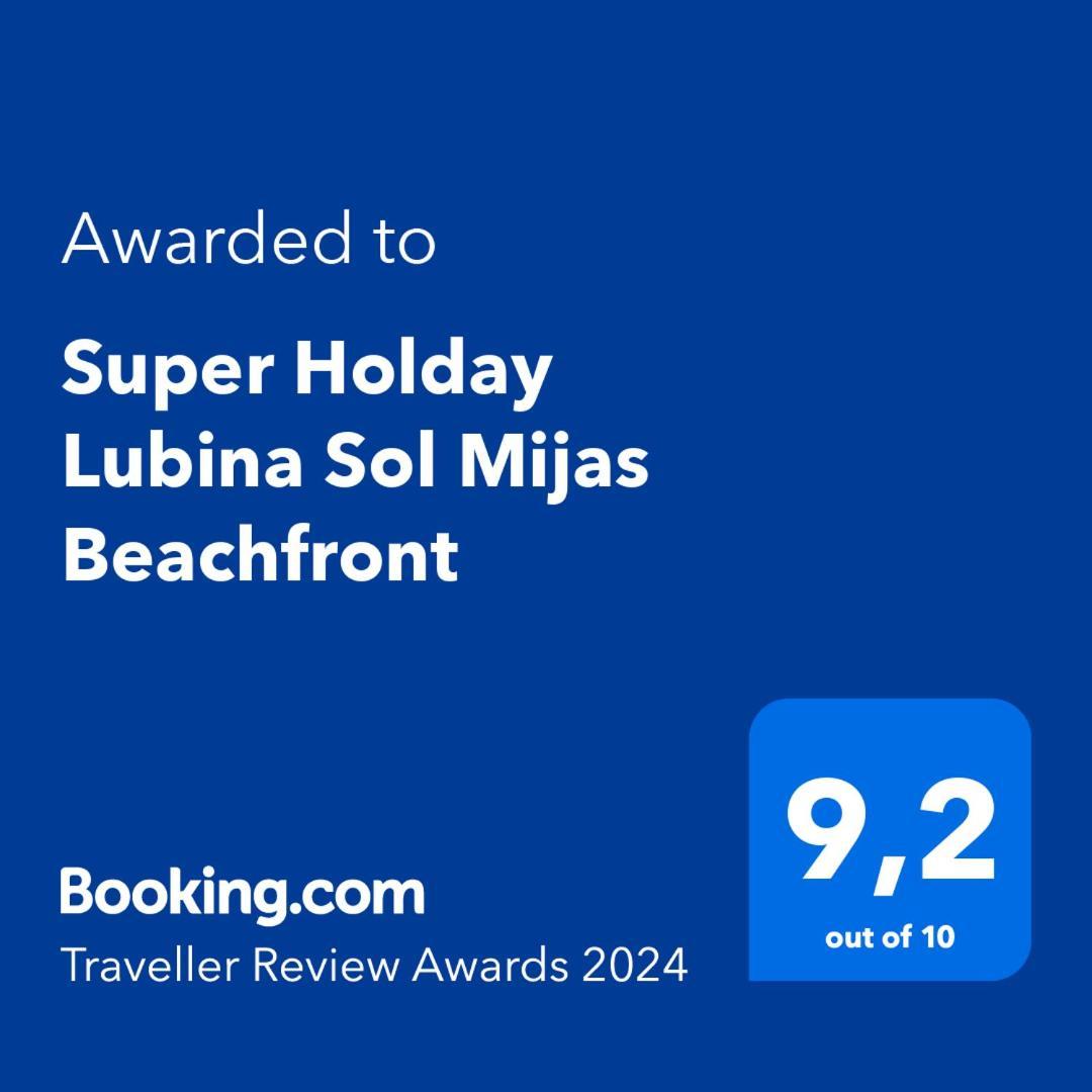 Super Holday Lubina Sol Mijas Beachfront Lägenhet Exteriör bild